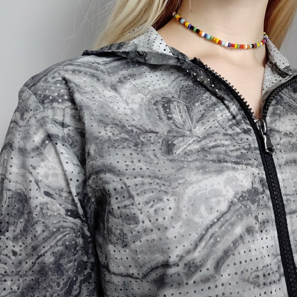 Champion Gray Windbreaker - Picture 4 of 4